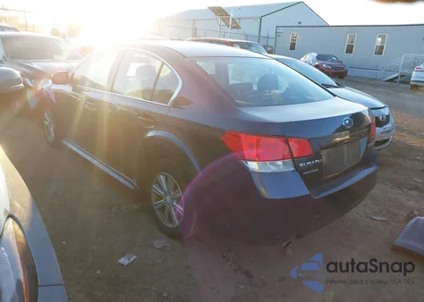 2011 Subaru Legacy 2.5I Premium z USA, uszkodzony, nr VIN 4S3BMCC6XB3215692